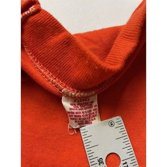 VINTAGE Date County PBA Florida T-shirt Men Large Orange 80s Single Stitch - Picture 6 of 7